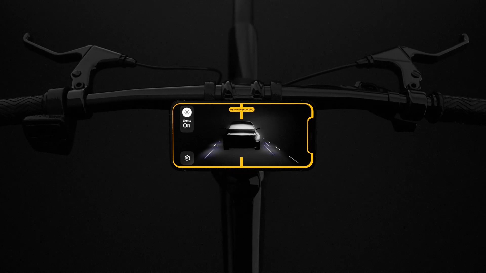 Ride Safety System RS 1000 digitale fiets achteruitkijkspiegel: dashcam en ongevalsrecorder